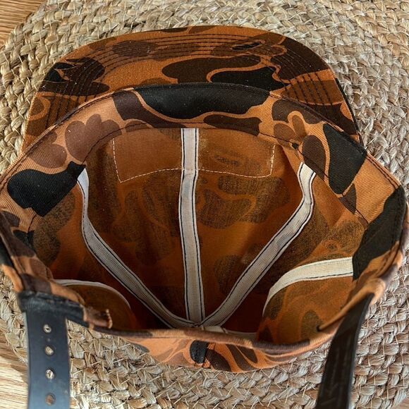 𝅺Vintage Camouflage Champion Motor Graders SnapBack Hat - Picture 5 of 11